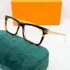 Lunettes de soleil design pour hommes pour femmes V Parasol Lunettes Cadre Métal Cadres optiques sans monture Classique Rectangle Carré Or Luxe