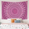 Tapisseries Psychédélique Mandala Tapisserie Sorcellerie Bohème Tenture Hippie Tapis Chambre Décor À La Maison Couverture Serviette De Plage 221006