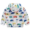 Jackor söt baby flicka jacka pojke huva kappa solskyddsmedel baby pojkar flickor långärmad sommar solskydd barn kläder outwear 2201006