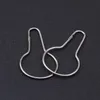 Bath Shower Curtain Glide Rings Hooks Polished Satin Nickel Ball Bathroom Accessories Curtain Glide Rings Hooks Metal Clip