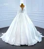 Dubai Ball Jurk Jurken Plus Size Chapel Train Sweetheart Vestido de Novia Appliqued Bridal Wedding Jurken Custom Made Made