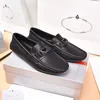 Mocassins en cuir noir pour hommes, chaussures de conduite décontractées, mocassins Penny pour hommes, travail d'affaires, fête de mariage, Oxfords