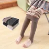 Leggings Tights Winter Baby Girls Thick Warm Girl Skinny Pants Children Pantyhose Kids For 221006