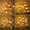 Decorazioni natalizie Decorazioni per alberi LED Ghirlanda String Light Pupazzo di neve Merry For Home 2022 Cristmas Ornament Navidad Gifts