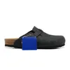 Boston Clogs 디자이너 샌들 남성 여성 슬라이드 슬리퍼 Soft Footbed Clog 슬리퍼 스웨이드 가죽 버클 스트랩 신발 Unisex Woody Outdoor