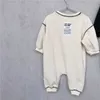 ROMPERS 2021 Autumn New Baby Girls Roupet Rodper Romper meninas de macacão de mangas compridas roupas recém -nascidas