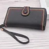 Wallets Women Long Luxury Large Capacity High Quality Female Solid Color Phone Holder Zipper Purse