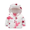 Джакеки детская фланелевая одежда с капюшоном для девочек густая теплая куртка для мальчика, рожденная одежда для маленькой девочки, 06y 2201006