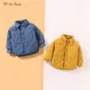 Jaquetas menino menino garoto algod￣o acolchoado jaqueta infantil crian￧a crian￧a camisa quente casaco de garoto grosso de grossa outono primavera de inverno beb￪ roupas 18y 2201006