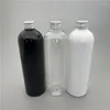 Storage Bottles 400ML X 15 Empty Plastic Cosmetic Container Aluminum Screw Cap Shampoo Washing Package 400g Liquid Soap Lotion
