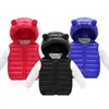 Waistcoat Childrens Down Cotton Hooded Vest Warm Winter Sleeveless Kids Toddler Girls Boys Jacket Outwear Infant Baby Fall Clothes 2201006