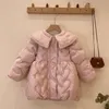 Down Coat Winter Girls Sweet Down Manteau Bébé Enfants Enfants Veste Chaude Survêtement 2201006