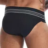 Maja marka Jockmail Mężczyzn Biełdzie seksowne majtki jockstrap moda 3.15 "pas do gejów penis bikini slip homme