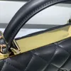 9A Luxury Designer Women Shoulder Bags Diamond Lattice Genuine Leather Gold Silver Hardware