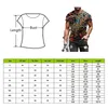 Camisetas de camisetas masculinas de manga curta vintage 2022 Moda de verão Harajuku Cross impresso o Tshirts de colarinho para homens