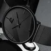 Orologi da polso Reloj Hombre Orologi da uomo 2022 Orologio da uomo minimalista di moda ultrasottile Orologio da polso al quarzo semplice da uomo d'affari Relogio