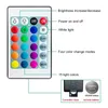 Tiras color RGB Lights Strip 2835 DC5V Backlight para TV/PC Sala de LED alimentada por USB com quarto de parede remoto diodo flexível