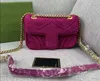 Veet Bags Designer-Mar Handväskor Kvinnor Famous Brands Shoulder Bag Syie Designer Luxury Pures Chain Fashion Crossbody 22cm