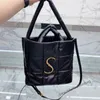 Moda büyük kapasiteli alışveriş çantası 2022 Yeni Rhombus bayanlar omuz basit doku naylon kumaş çanta cüzdan tote çanta