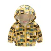 Giacche Cappotti arcobaleno per ragazze Manica intera Capispalla vento Primavera Autunno Bambino Abbigliamento per ragazze Animali Cartoon Giacche Cappotto per bambini 2201006