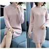 Women's Sweaters Woman Pullover Woolen Skirt Loose Plus Size Winter Women's Knitwear Dress Femme Chandails