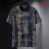 Men's T-Shirts Oversize T-shirts Men Big Size 10XL Tops Tees Summer Hip Hop Casual Letter Print Tshirts Plus Size 9XL10XL Clothes HX365 T230209