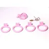 Nxy Chastity Devices New Arrivals Penis Ring Cock Cage Male Steel Urethral Device Kit Cover Lock Short With Sex Toys 220829