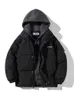 Kvinnor ner parkas kvinnor överdimensionerad kort vadderad jacka vinter huva tjock puffer kappa kvinnliga loss parkas mujer mode koreansk outwear 220930