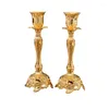 Candle Holders Nordic Holder One Pair Candelabra Wedding Home Decor Candlestick Retro Gold/Silver