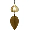 Party Favor Pure Copper Wind Bell Pendant Exquisite Creative Home Balcony Bedroom Wind Car Birthday Gift Supplies LT076