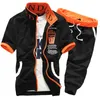 Tracksuits voor heren mode mannen korte mouw tracksuit casual sportieve suit hoodies en shorts m-xxl ayg276 221006