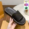 Womens chinelos plataforma slides designer mulheres sandálias de praia bordada lona cordeiro couro moda senhora luxo verão interior ao ar livre com caixa