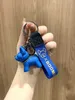 Sleutelhangers Net rood stempelen leer touw methode hond hars cartoon sleutel stierenvechten Chai auto tas Hanger