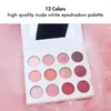 Lidschatten 12-Farben Pearly Mattes Lidschattenpalette, die Sie Ihre eigene Farbschreibeschiffe f￼r benutzerdefinierte Bulk-Make-up ausw￤hlen k￶nnen