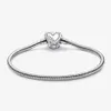 s925 Love Charm bracelets T buckle two-color necklace original fit Pandora jewelry women gift