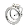 Nxy Chastity Devices Stainless Steel Male Cock Cage Urethral Catheter Penis Lock Ring Sex Toys for Men Belt Shop 220829