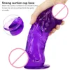 Dildos dong 6 5 cm di spessore ventosa finto masturbatore femminile super grande manuale Jj 221006