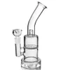 Percolatore Dab Rigs Narghilè Tubi per l'acqua in vetro per fumare Beaker Bease Costruisci un bong 18mm Ash Catcher Recupera Catcher