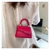 HBP Contracted Female Bag 2022 New Single Shoulder Small Square Bags Chain Carry Retro Cross-body