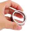 NXY CHASTity Devices Nowe przybycie odczuwanie temperatury Penis Pierścień Pinis Male Cage Urządzenie Sex Toys dla mężczyzn Masturbatorzy Zakiecie pierścienie ze stali nierdzewnej 220829
