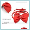 Dog Apparel Pet Headdress Dog Necktie Cat Bow Tie Grooming Supplies Apparel Mticolor Can Choose 15 Coclors Drop Delivery 2021 Home Gar Dhhyn