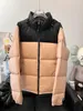 Men puffer jacket Parkas Canvas Padded Fashion Designer Women Zipper Pocket Nylon Coat Hood Drawstring Letter Winter Warm Outwear Down jacket size XS-XXL