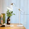 Bordslampor Metal Creative Lamp Modern Minimalist Loft Rotertable Desk f￶r Home Office Foldble Light Bureau