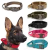 Colliers de chien collier tactique militaire allemand Shepard moyen grand pour une formation à pied