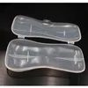 Soft Head Spoon Storage Box Baby Tableware Case Transparent Silicone Spoons Box Food Grade PP Travel Utensils Boxes 20221006 E3