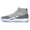 Cherry 11s Basketball Shoes Men 11 Cool Grey Jubilee 25th Anniversary Gamma Legend Blue Concord Bred Low 72-10 Pure Violet Mens Women jumpman Trainers Sports Sneakers