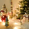 Decorazioni natalizie Nordic Ins Home Decor Creative Snow House Pupazzo di neve Elk Ornamenti in ceramica Regali per bambini