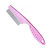 Cat Grooming Pet Flea Tick Remover Dog Cats MultiColor Stainless Steel Comfort Hair Comb Protect Lice Removal Hair Cleaner Combs 20221006 E3