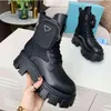 Сапоги 2021 лодыжка Martin Boots for Women Crashed Rois настоящий кожаный нейлон со съемным мешочком Black Lady Outdoor Boyies