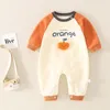 Foots Summer Baby Rompers Spring Born для девочек мальчики с длинным рукавом хлопковой комбинезон для детской комбинезоны детская одежда 2201006